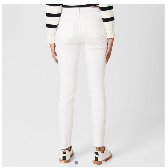 White Skinny Jeans with Modern Fit - Picture 6 of 8